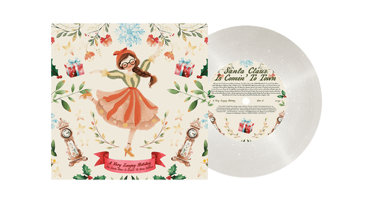 [Pre-Order [05/12] Laufey : A Very Laufey Holiday - The Santa Claus Is Comin’ To Town Edition (7" Snow Globe Glitter Vinyl)