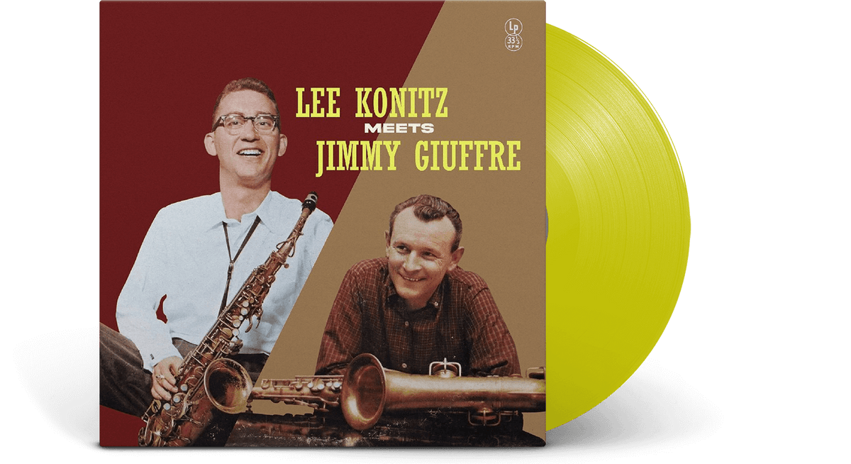 Vinyl - Lee Konitz &amp; Jimmy Giuffre : Lee Konitz Meets Jimmy Giuffre (Yellow Vinyl) - The Record Hub