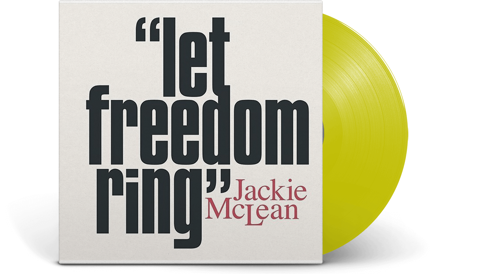 Vinyl - Jackie McLean : Let Freedom Ring (Yellow Vinyl) - The Record Hub