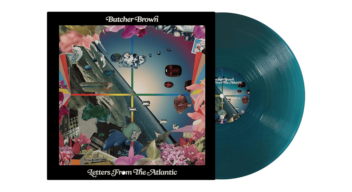 Vinyl - Butcher Brown : Letters From The Atlantic (Translucent Sea Blue Vinyl) - The Record Hub