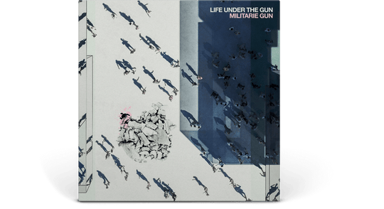 Militarie Gun : Life Under The Gun (Translucent Cobalt Vinyl)