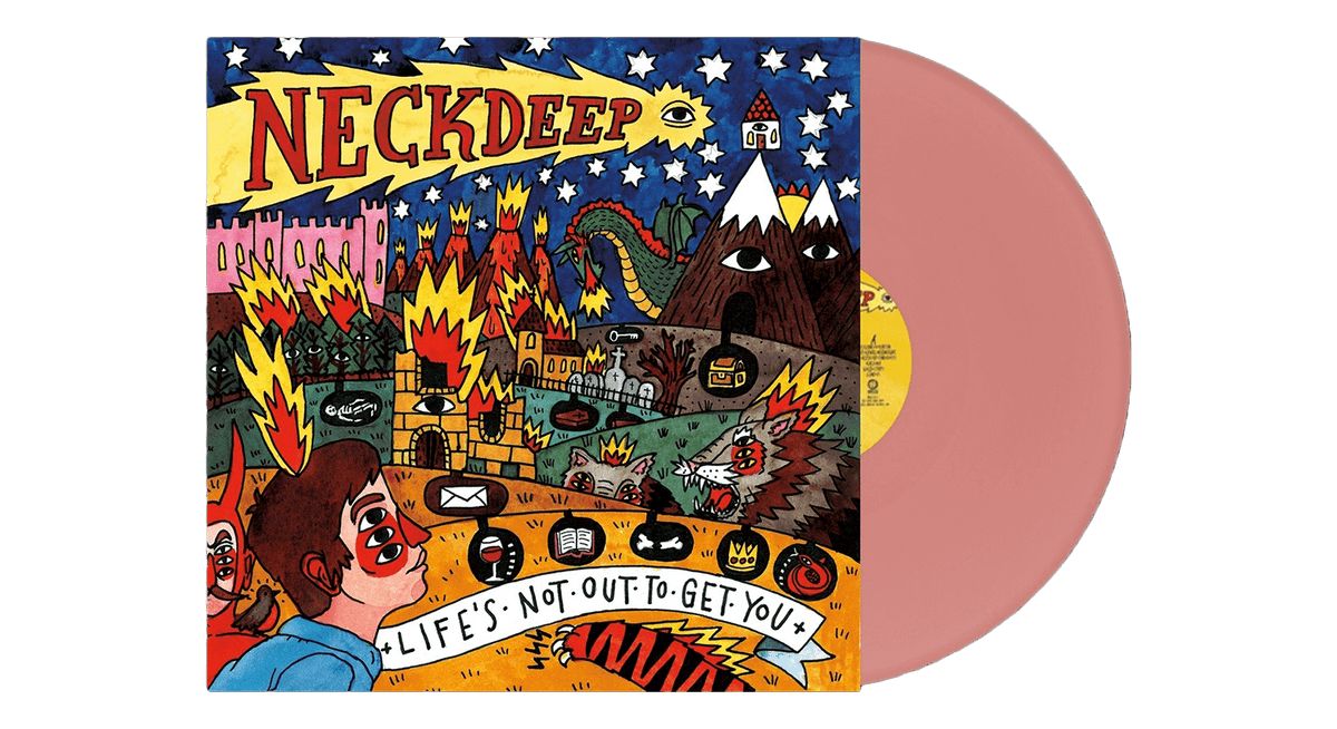 Vinyl - Neck Deep : Life&#39;s Not Out To Get You (Light Pink Vinyl) - The Record Hub