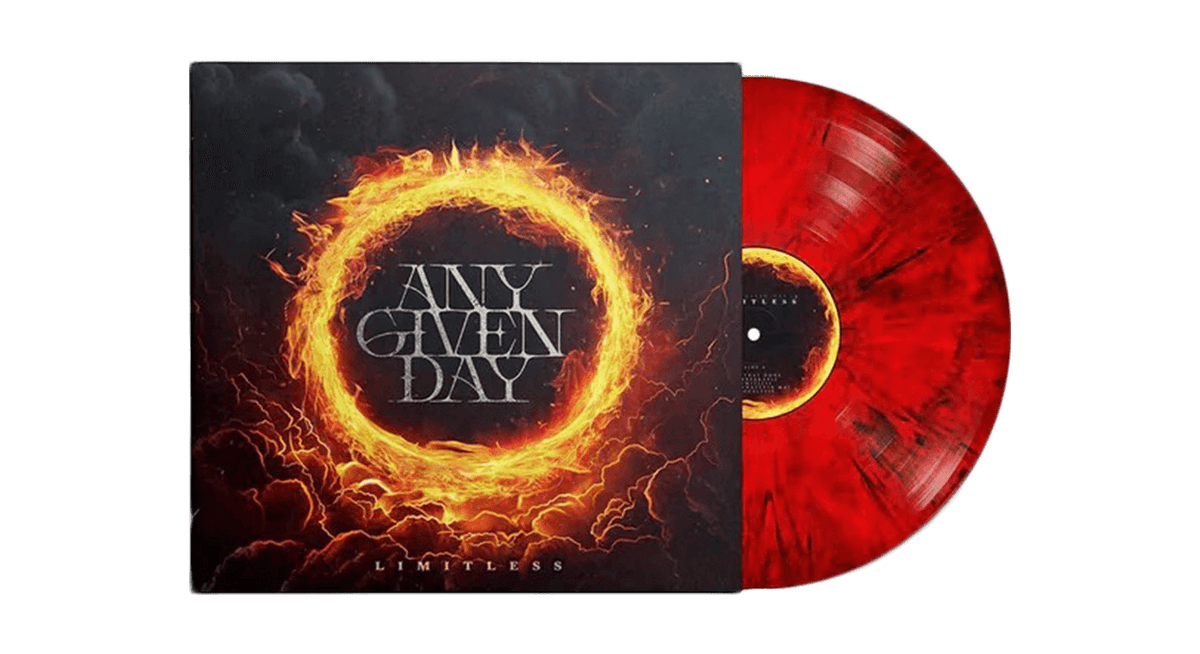 Vinyl - Any Given Day : Limitless (Red / Black Marbled Vinyl) - The Record Hub