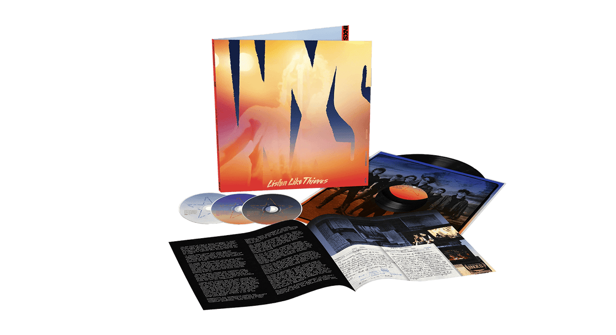Vinyl - [Pre-Order [09/05] INXS : Listen Like Thieves 40th Anniversary (LP &amp; 3CD Set) - The Record Hub