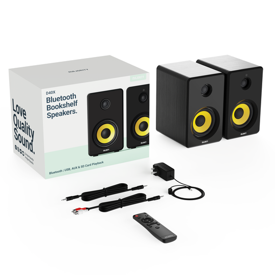 Majority : D40X 2.0 Bookshelf Active Speakers
