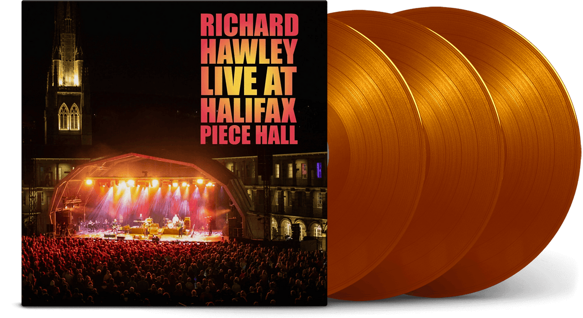 Vinyl - Richard Hawley : Live At Halifax Piece Hall (Orange Vinyl) - The Record Hub