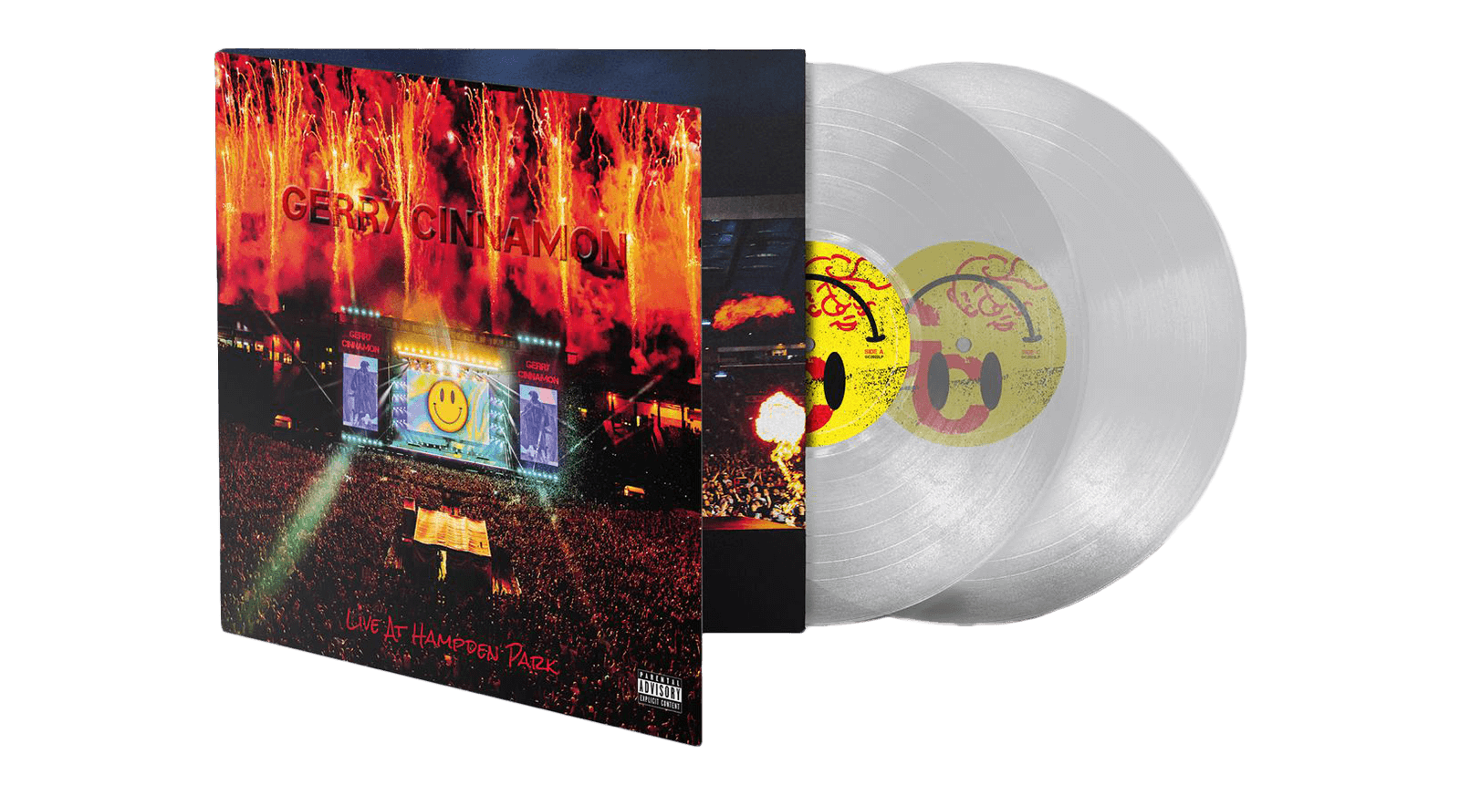 Vinyl - Gerry Cinnamon : Live At Hampden Pary (Ltd Clear Vinyl) - The Record Hub