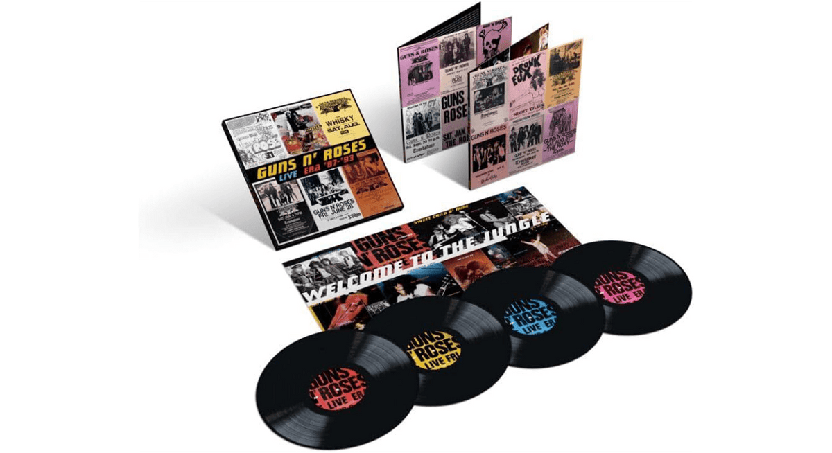 [Pre-Order [31/10] Guns N&#39; Roses : Live Era &#39;87-&#39;93 (4LP Set)