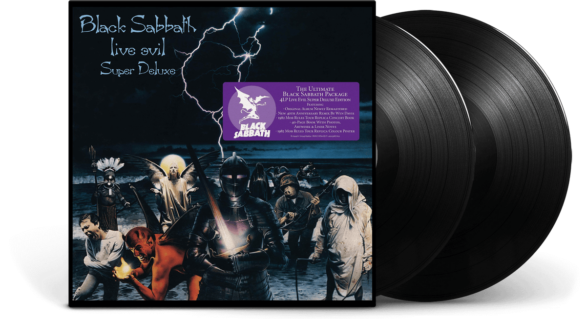 Vinyl - [Pre-Order [25/10] Black Sabbath : Live Evil - The Record Hub