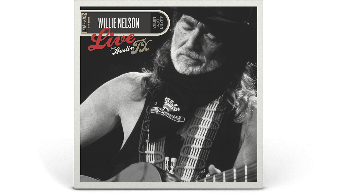 Vinyl - Willie Nelson : Live From Austin, TX (Baby Blue Eyes Crying Viny) - The Record Hub