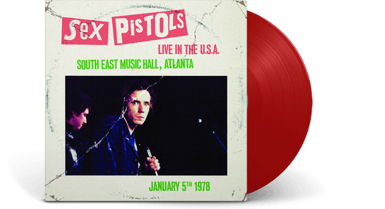 Sex Pistols : Live In The U.S.A 1978 – Atlanta (Red Vinyl)