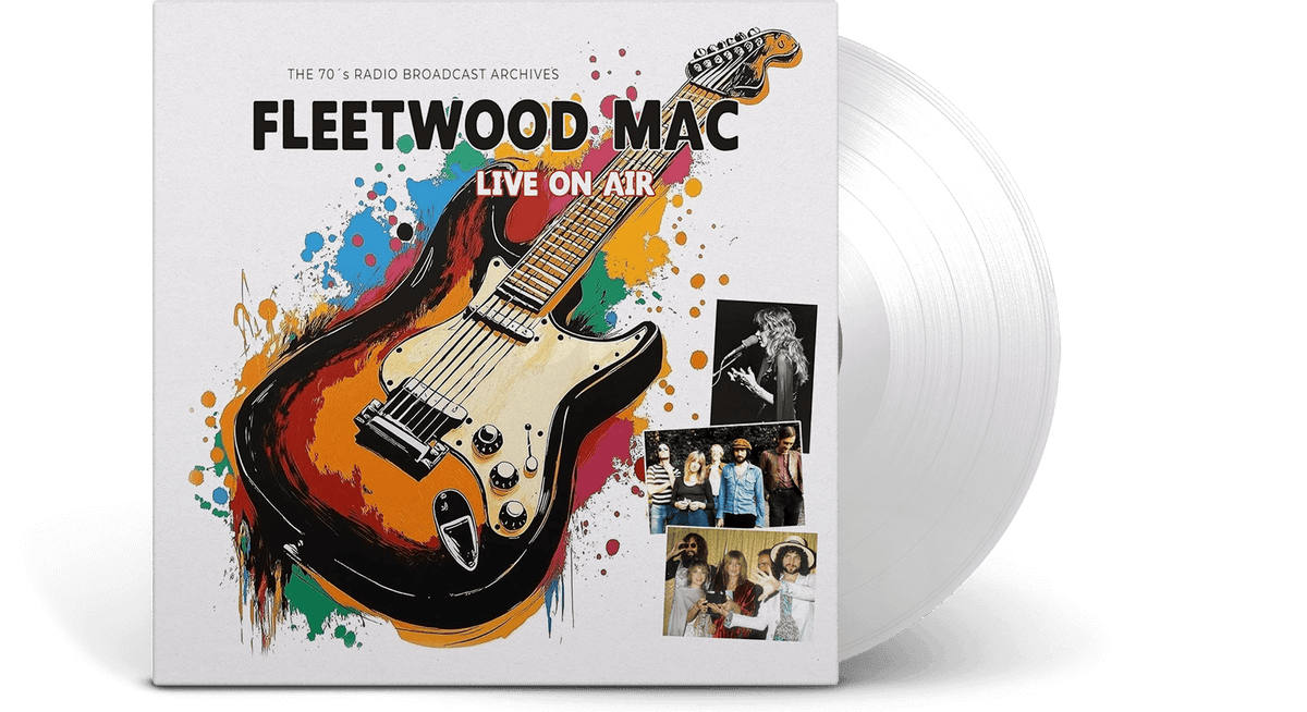 Vinyl - [Pre-Order [23/05] Fleetwood Mac : Live On Air (White Vinyl) - The Record Hub