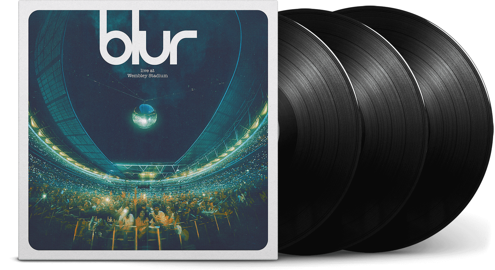 Blur Live At Wembley 限定 picture LP　ブラー Live At Wembley Exclusive Teal 3LP | Blur Official Store