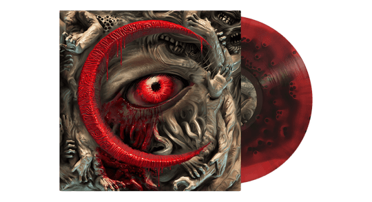 Oceano : Living Chaos (Transparent Red & Black Ice Cloudy Vinyl)