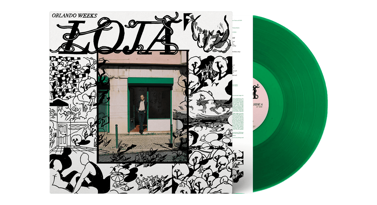 Vinyl - Orlando Weeks : Loja (Transparent Green Vinyl) - The Record Hub