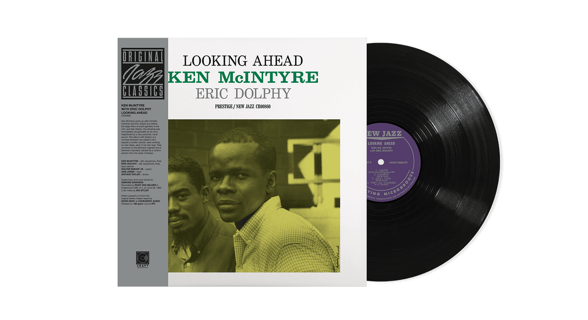 Vinyl - [Pre-Order [30/05] Ken McIntyre &amp; Eric Dolphy : Looking Ahead (180g Vinyl) - The Record Hub