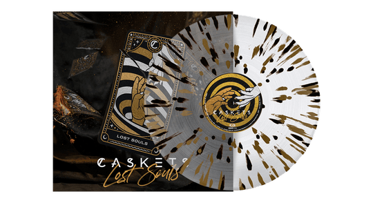 Caskets : Lost Souls (Clear Vinyl with Gold Black Splatter)