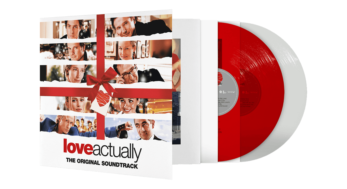 Vinyl - Various Arists : Love Actualy (Clear &amp; Transparent Red Vinyl) - The Record Hub