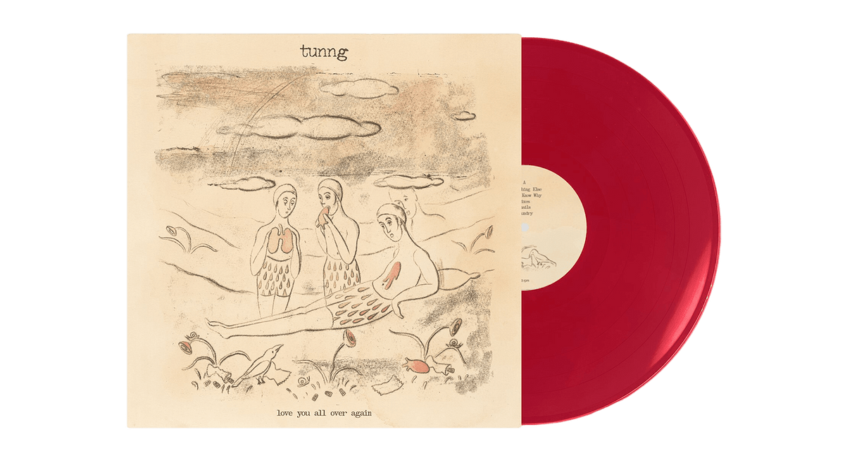 Vinyl - Tunng : Love You All Over Again (Heart Red Vinyl) - The Record Hub