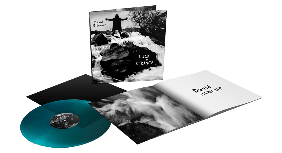 Vinyl - David Gilmour : Luck and Strange (Translucent Sea Blue Vinyl) - The Record Hub