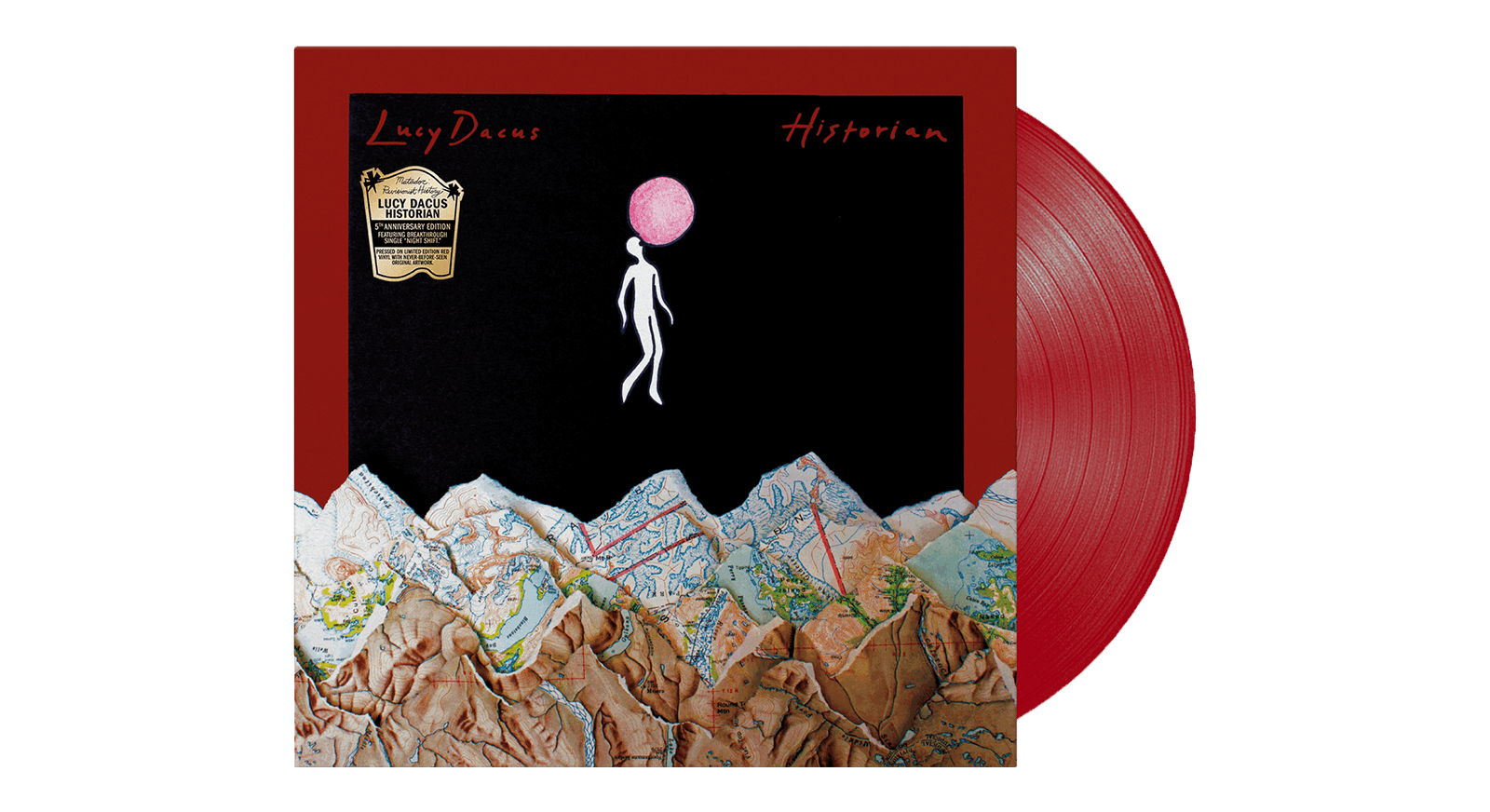 Vinyl - Lucy Dacus : Historian - 5th Anniversary Edition (Opaque Red Vinyl) - The Record Hub