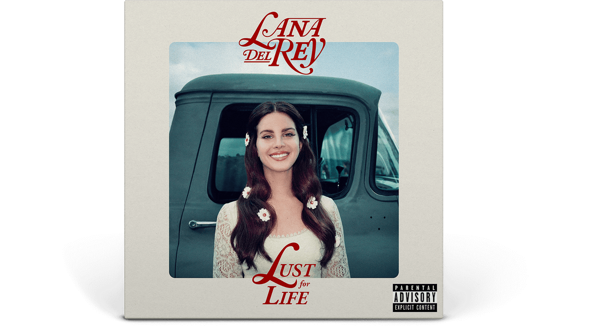 Vinyl - Lana Del Rey : Lust For Life (2LP Coke Bottle Clear Coloured Vinyl) (TRH Exclusive) - The Record Hub