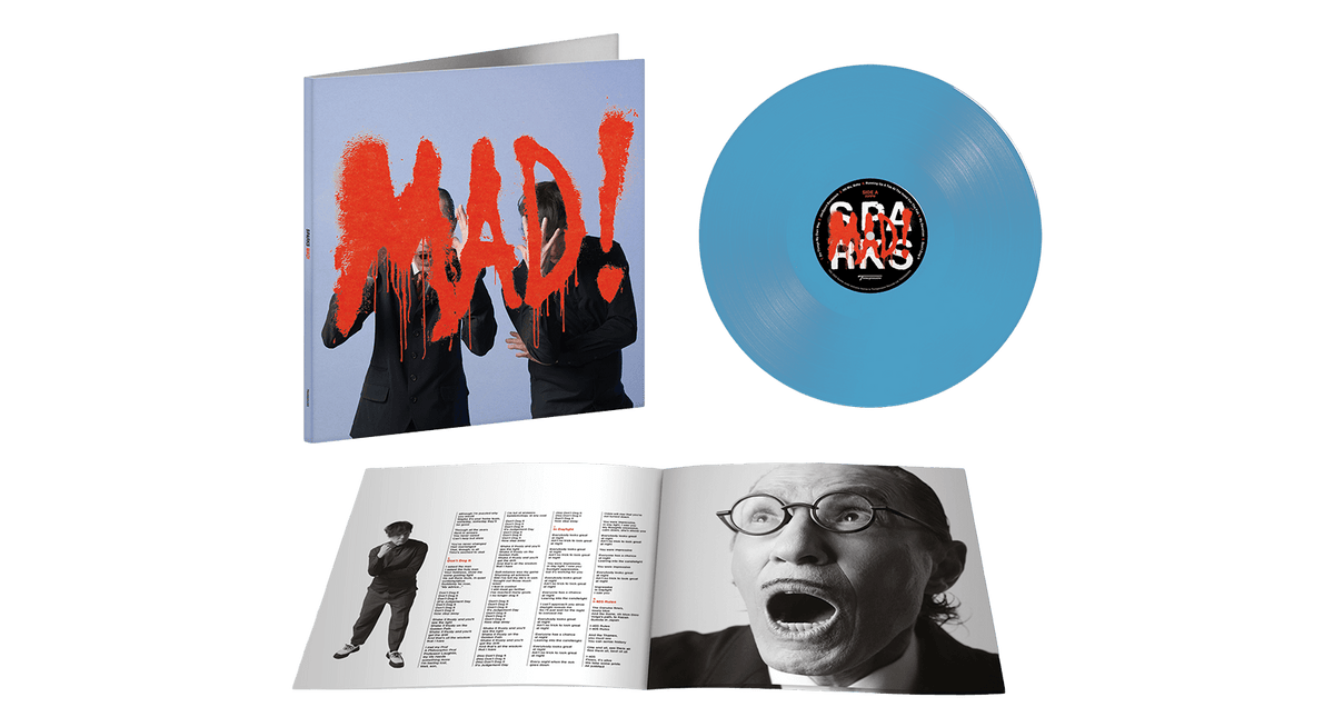 Vinyl - [Pre-Order [23/05] Sparks : MAD! (Light Blue Vinyl with lenticular sleeve) - The Record Hub