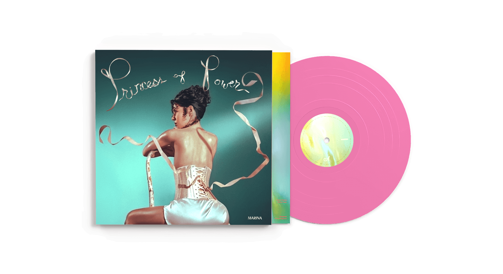 Vinyl - MARINA : PRINCESS OF POWER [Pink Fantasy Vinyl EcoRecord] - The Record Hub