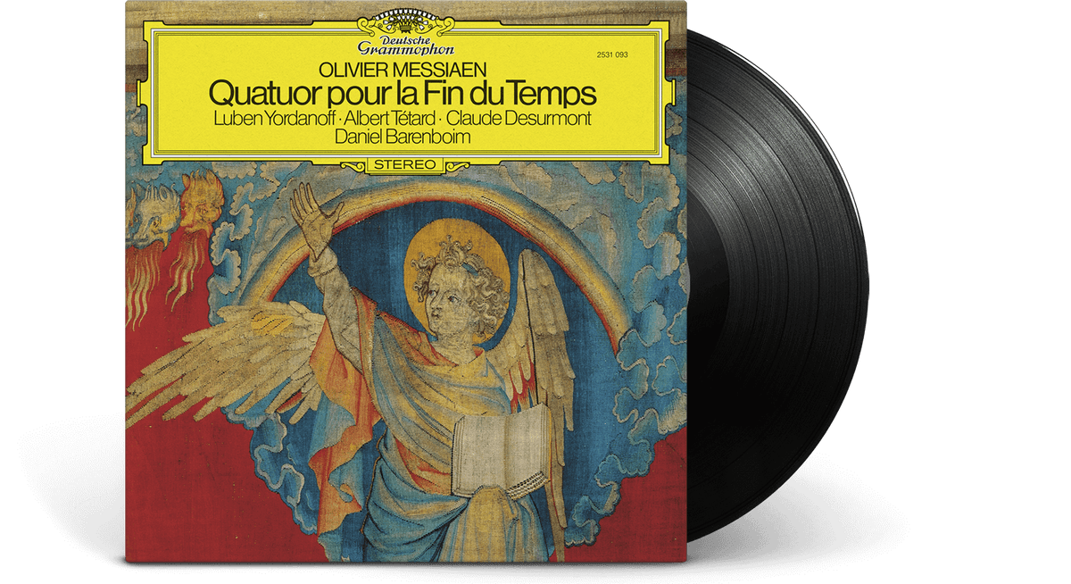 Vinyl - DANIEL BARENBOIM, ALBERT TETARD, CLAUDE DESURMONT, LUBEN YORDANOFF : MESSIAEN - Quatuor Pour La Fin Du Temps - The Record Hub