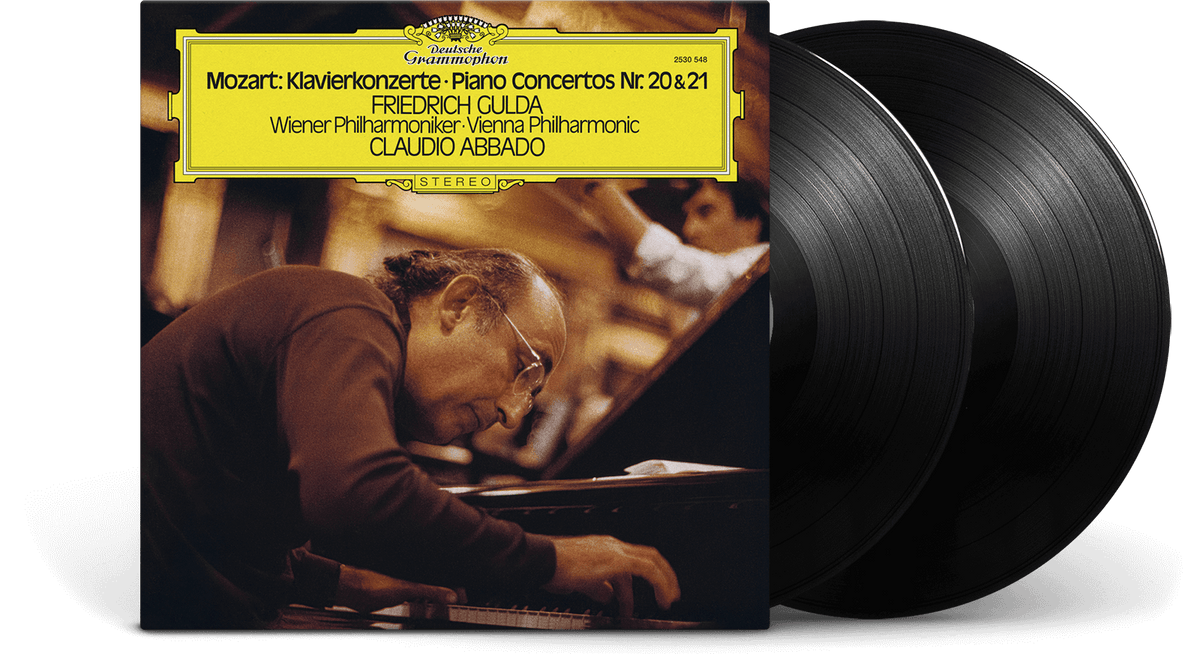 Vinyl - &quot;Friedrich Gulda,  Claudio Abbado &amp; Wiener Philharmoniker&quot; : MOZART - Piano Concerto No. 20 &amp; 21 - The Record Hub