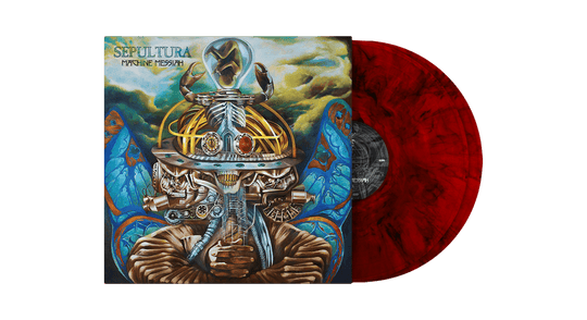 Sepultura : Machine Messiah - reprint (Ruby Red Marble Vinyl)