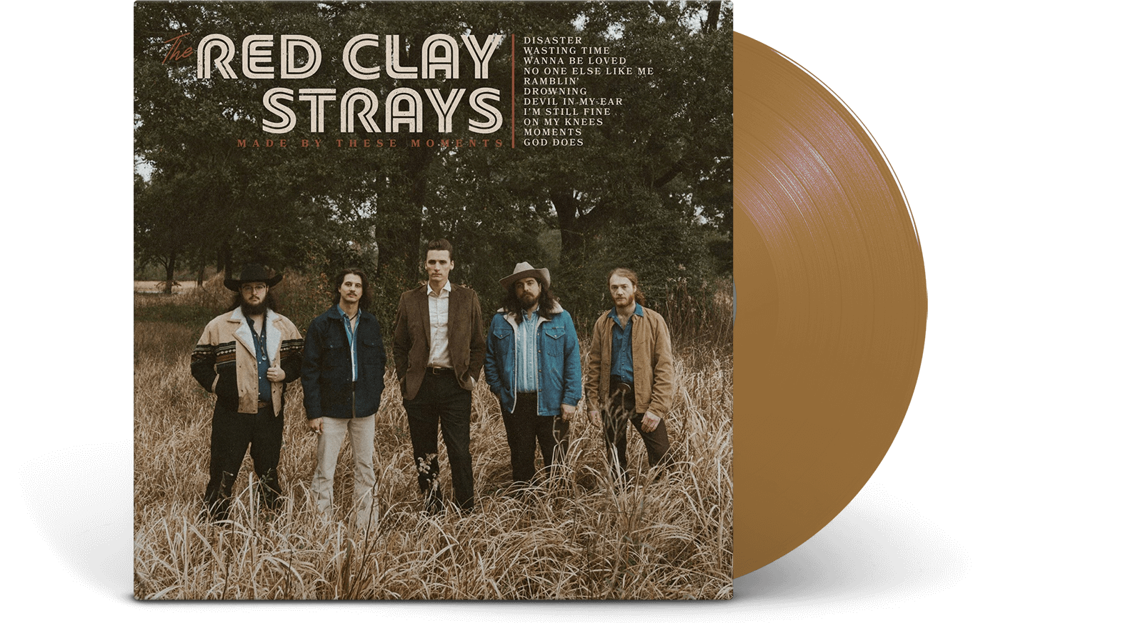 Vinyl - Red Stray Clays : Made By These Moments (Gold Vinyl) - The Record Hub