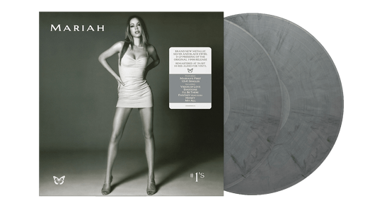 Mariah Carey : #1's (Metallic Silver & Black Swirl Vinyl)