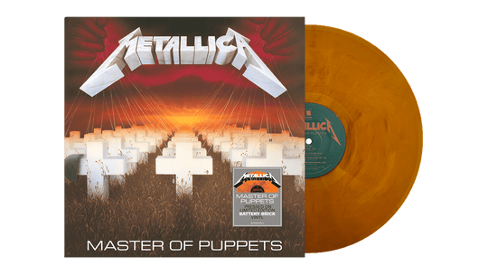 Metallica : Master of Puppets (Battery Brick Coloured Vinyl)