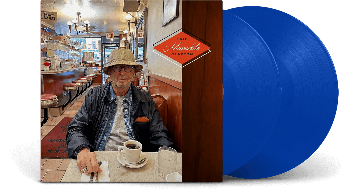 Vinyl - Eric Clapton : Meanwhile (Blue Vinyl) - The Record Hub