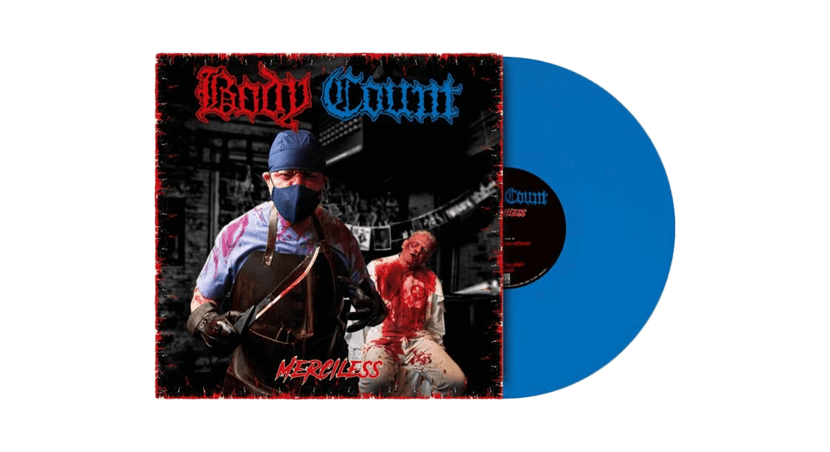 Vinyl - Body Count : Merciless (Blue Vinyl) - The Record Hub