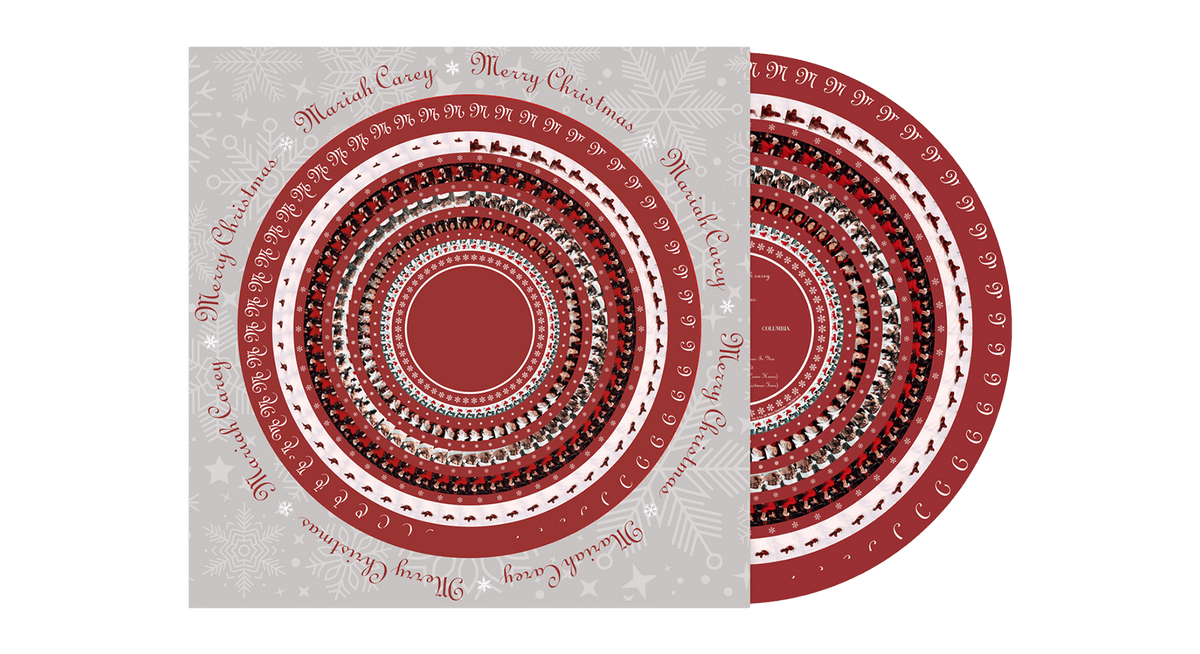 Vinyl - Mariah Carey : Merry Christmas (30th Anniversary Zoetrope Vinyl) - The Record Hub