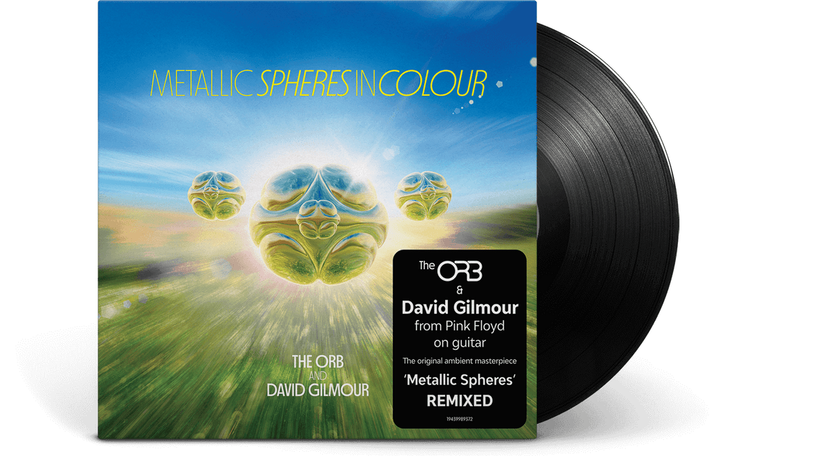 Vinyl - The Orb featuring David Gilmour : Metallic Spheres In Colour - The Record Hub