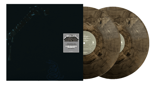 Metallica : Metallica (Some Blacker Marbled Coloured Vinyl)