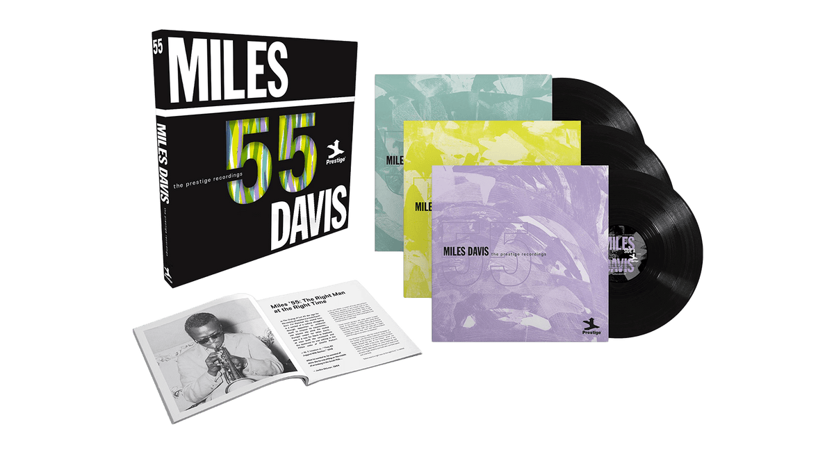 Vinyl - Miles Davis : Miles ’55 - The Prestige Recordings (3LP 180g Vinyl) - The Record Hub