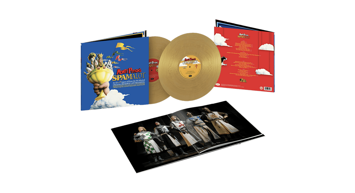 [Pre-Order [14/11] Original Broadcast Recording : Monty Python&#39;s Spamalot (Gold Vinyl)