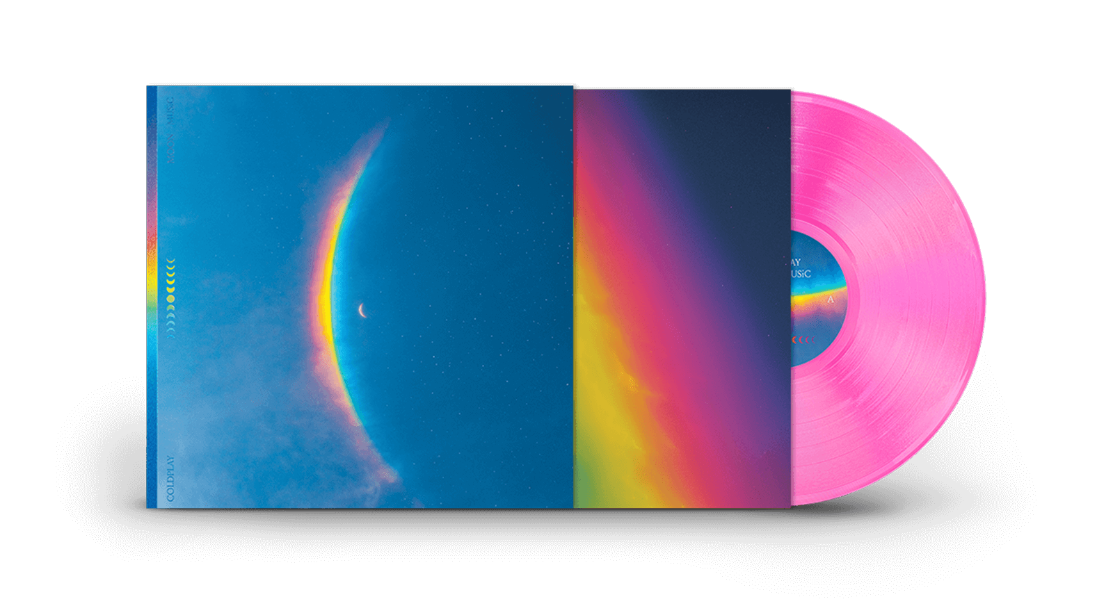 Coldplay ‎– Moon Music, Pink Translucent Vinyl LP