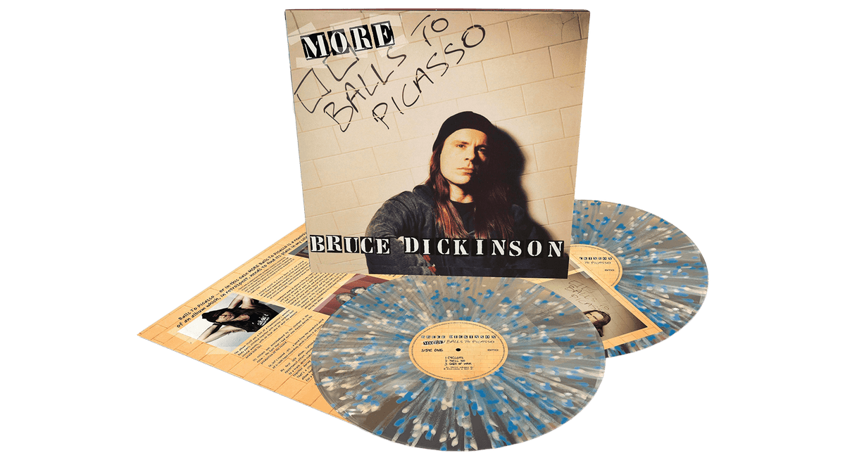 Vinyl - Bruce Dickinson : More Balls To Picasso (Splatter Vinyl) - The Record Hub