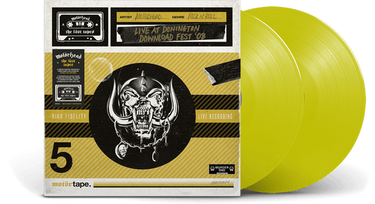 Motörhead : The Löst Tapes, Vol. 5 (Live At Donnington 2008) (Yellow Vinyl)