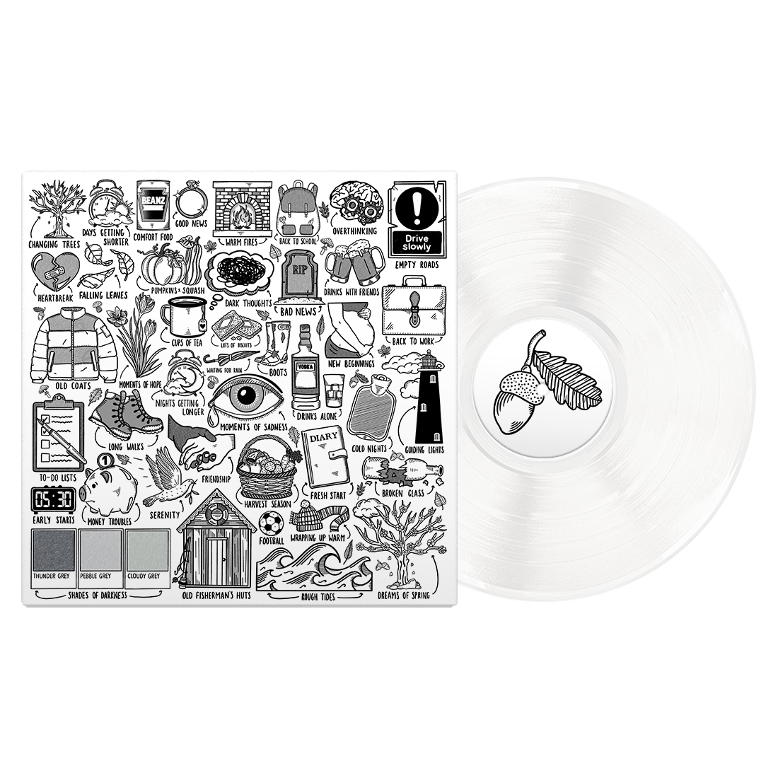 Vinyl - Ed Sheeran : Autumn Variations (White Vinyl) - The Record Hub