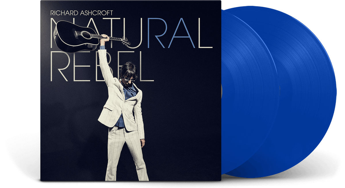 Vinyl - Richard Ashcroft : Natural Rebel (Blue Vinyl) - The Record Hub