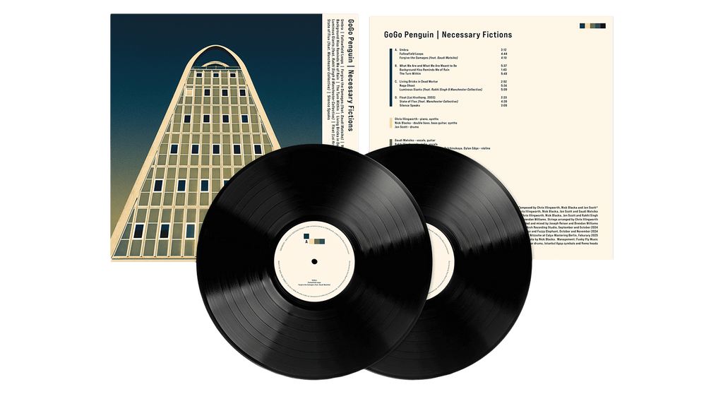 欧2LP GoGo Penguin Necessary Fictions 19802899701 XXIM Records 未開封 /00520 GoGo Penguin - Necessary Fictions