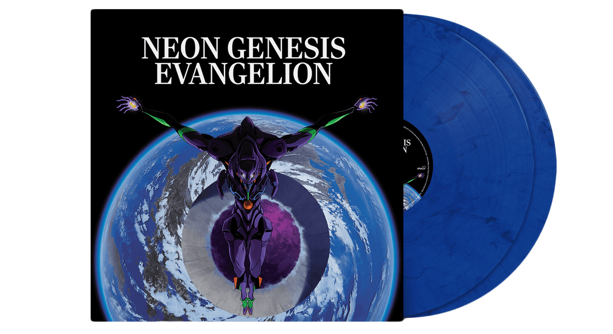 Vinyl - Neon Genesis Evangelion (Ost) : NEON GENESIS EVANGELION (Original Series Soundtrack) (Translucent Blue w/ Ethereal Black Smoke Vinyl) - The Record Hub