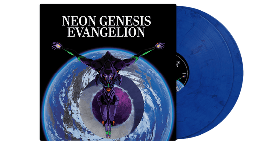 Neon Genesis Evangelion (Ost) : NEON GENESIS EVANGELION (Original Series Soundtrack) (Translucent Blue w/ Ethereal Black Smoke Vinyl)