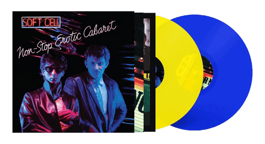 Soft Cell : Non-Stop Erotic Cabaret (Yellow/ Blue Vinyl) (Exclusive to The Record Hub.com)